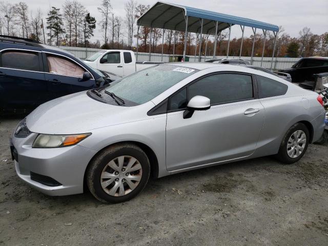 HONDA CIVIC LX 2012 with VIN 2HGFG3B59CH545583 - Photo from auction