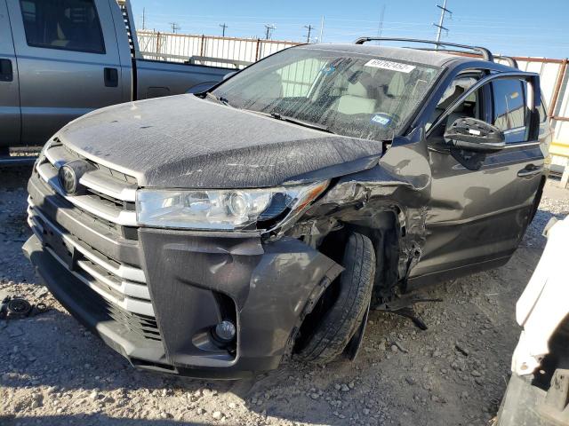 TOYOTA HIGHLANDER 2018 with VIN 5TDZZRFH0JS240680 - Photo from auction