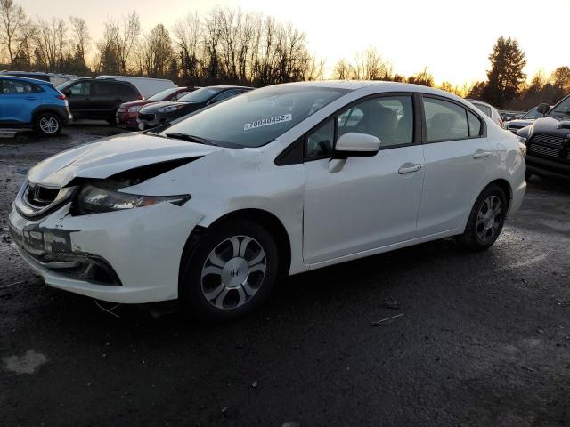 HONDA CIVIC HYBR 2015 with VIN 19XFB4F31FE201953 - Photo from auction