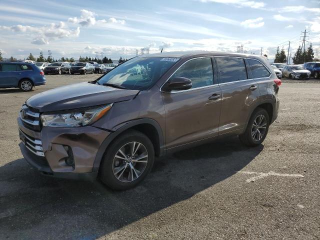 TOYOTA HIGHLANDER 2017 with VIN 5TDZARFH4HS031718 - Photo from auction