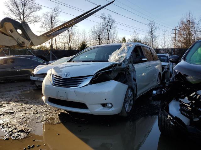 TOYOTA SIENNA XLE 2017 with VIN 5TDYZ3DC3HS868100 - Photo from auction