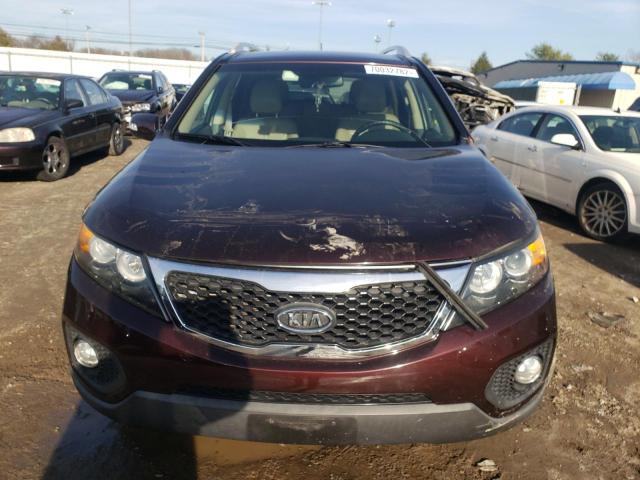 Photo 5 from auction – 2013 KIA SORENTO EX with VIN 5XYKU4A26DG360698