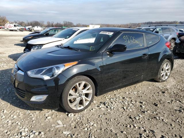 HYUNDAI VELOSTER 2017 with VIN KMHTC6AD5HU317961 - Photo from auction