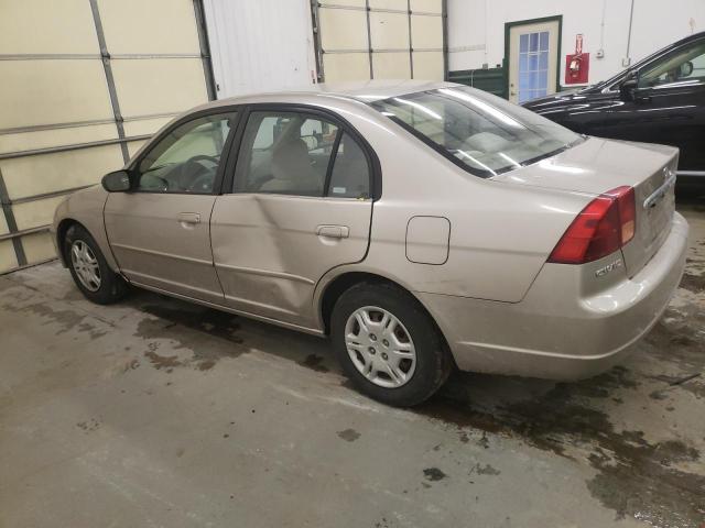 Photo 2 from auction – 2002 HONDA CIVIC LX with VIN 2HGES155X2H599869