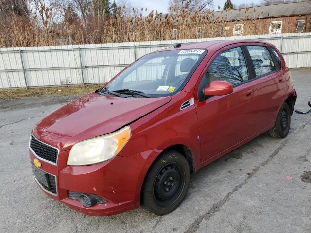 CHEVROLET AVEO LS 2009 with VIN KL1TD66E19B309170 - Photo from auction