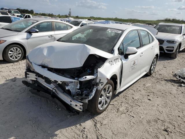 TOYOTA COROLLA LE 2022 with VIN 5YFEPMAE1NP348714 - Photo from auction