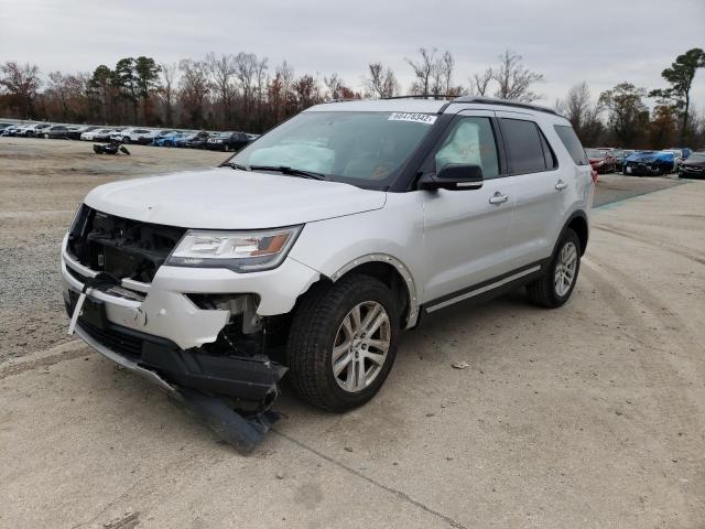 FORD EXPLORER X 2018 with VIN 1FM5K8D83JGB57606 - Photo from auction