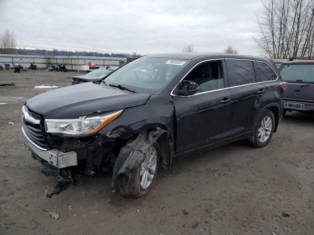TOYOTA HIGHLANDER 2014 with VIN 5TDBKRFH7ES043436 - Photo from auction