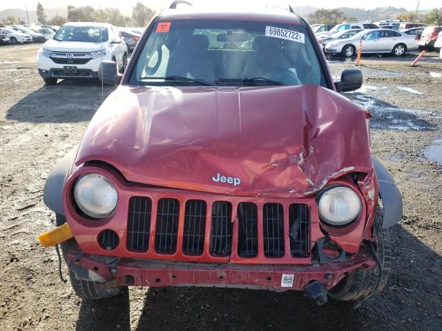 Photo 12 from auction – 2007 JEEP LIBERTY SP with VIN 1J4GL48K87W573278