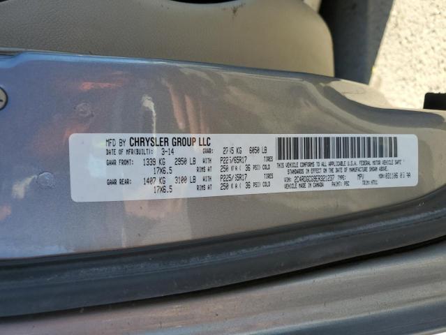 Photo 14 from auction – 2014 DODGE GRAND CARA with VIN 2C4RDGCG9ER321237