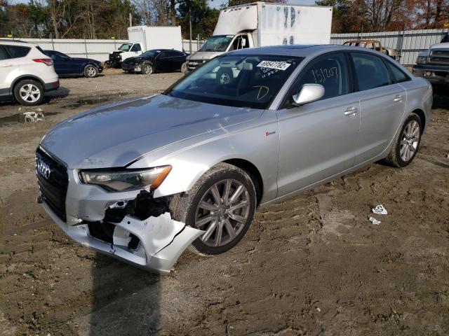 AUDI A6 PREMIUM 2013 with VIN WAUGGAFC8DN055349 - Photo from auction