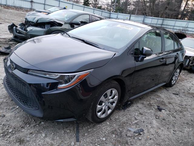 TOYOTA COROLLA LE 2021 with VIN JTDEPMAE8MJ143622 - Photo from auction