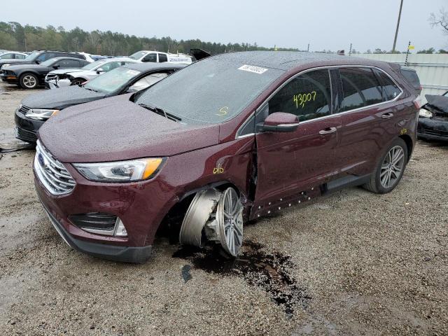 Photo 1 from auction – 2019 FORD EDGE TITAN with VIN 2FMPK4K90KBC67812