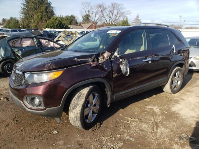 KIA SORENTO EX 2013 with VIN 5XYKU4A26DG360698 - Photo from auction