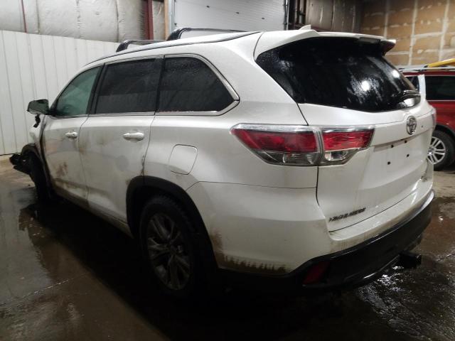 Photo 2 from auction – 2015 TOYOTA HIGHLANDER with VIN 5TDJKRFH9FS222977