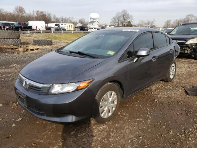 HONDA CIVIC LX 2012 with VIN 2HGFB2F51CH332937 - Photo from auction