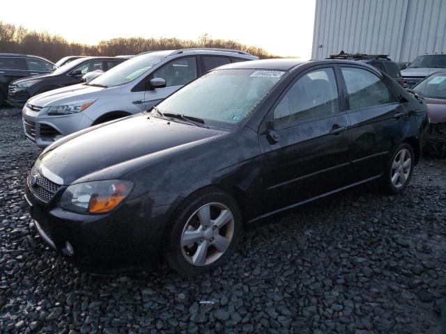 KIA SPECTRA EX 2009 with VIN KNAFE222295025985 - Photo from auction