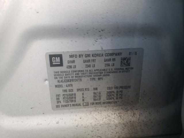 Photo 14 from auction – 2015 BUICK ENCORE with VIN KL4CJCSB3FB124779