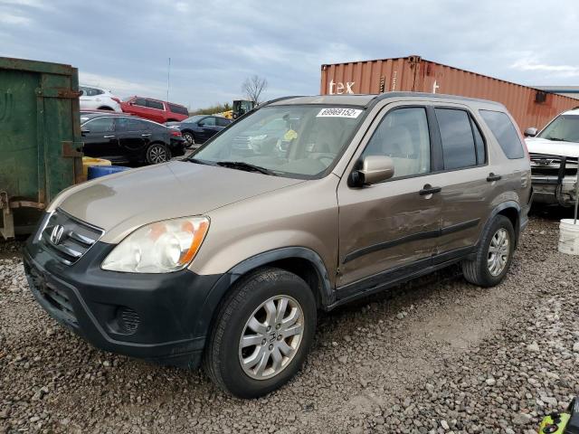 HONDA CR-V EX 2006 with VIN JHLRD68836C012243 - Photo from auction
