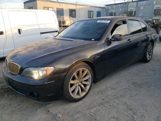 BMW 750 2007 with VIN WBAHN83537DT70028 - Photo from auction