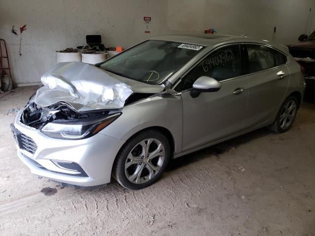 Photo 1 from auction – 2018 CHEVROLET CRUZE PREM with VIN 3G1BF6SM4JS524488