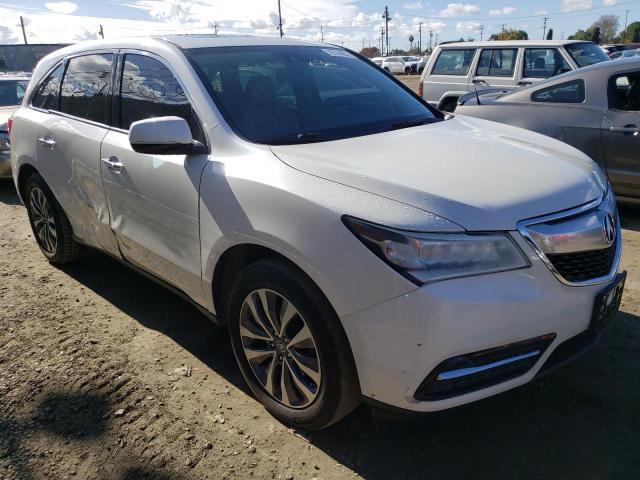 Photo 4 from auction – 2014 ACURA MDX TECHNO with VIN 5FRYD3H42EB011363