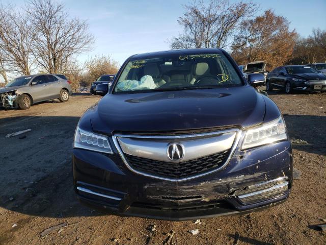 Photo 5 from auction – 2016 ACURA MDX TECHNO with VIN 5FRYD4H48GB054503