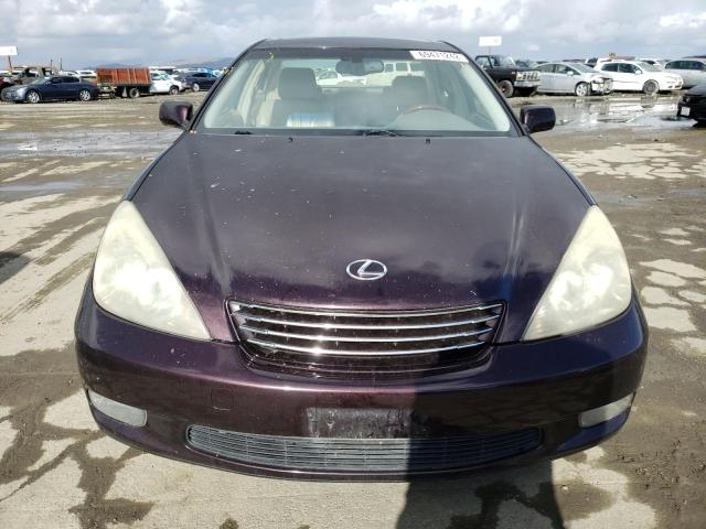 Photo 5 from auction – 2004 LEXUS ES 330 with VIN JTHBA30G540009169