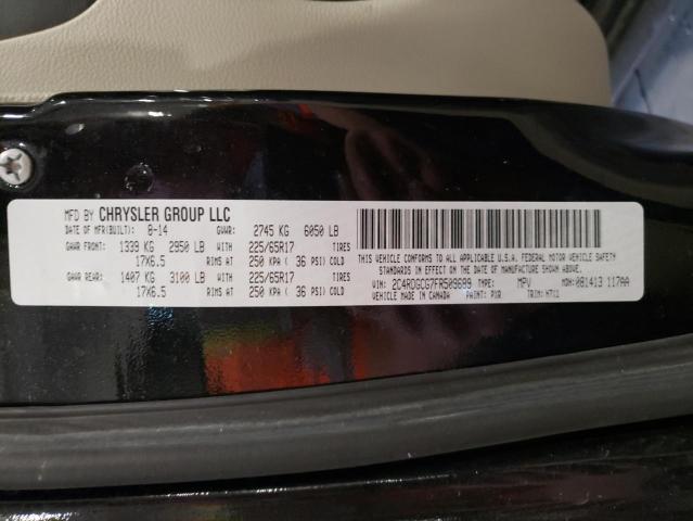 Photo 14 from auction – 2015 DODGE GRAND CARA with VIN 2C4RDGCG7FR509689