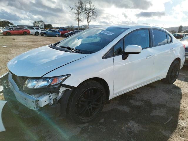 HONDA CIVIC LX 2015 with VIN 19XFB2E57FE049586 - Photo from auction