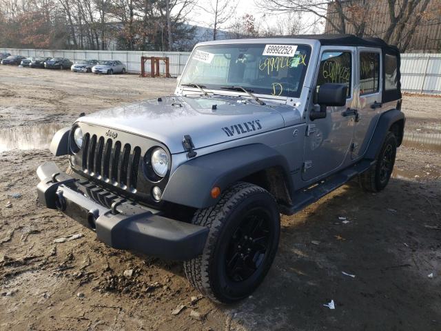 JEEP WRANGLER U 2015 with VIN 1C4BJWDG4FL670495 - Photo from auction