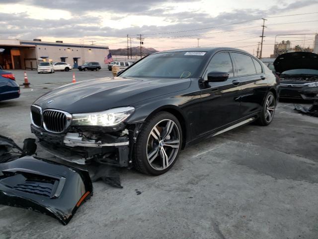 BMW 740 I 2018 with VIN WBA7E2C51JG742867 - Photo from auction