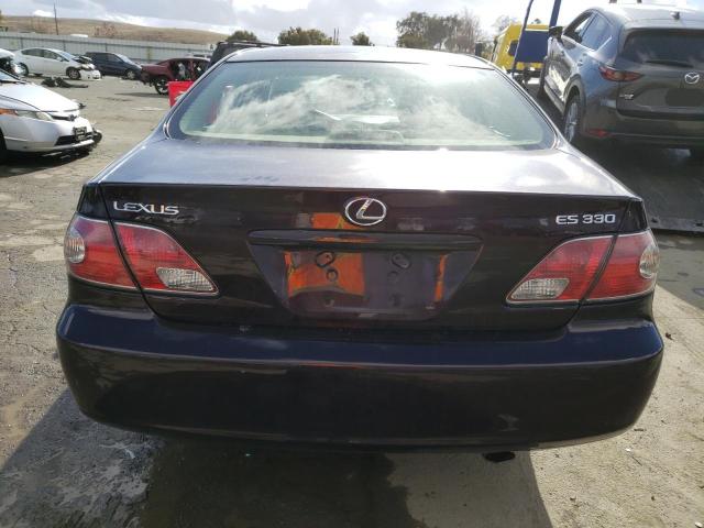 Photo 6 from auction – 2004 LEXUS ES 330 with VIN JTHBA30G540009169