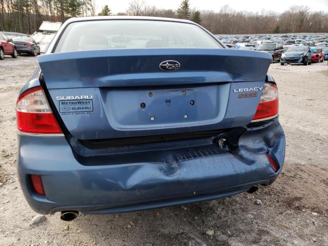 Photo 6 from auction – 2008 SUBARU LEGACY 2.5 with VIN 4S3BL626587217731