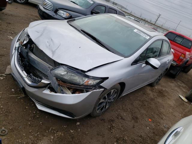 HONDA CIVIC EX 2013 with VIN 19XFB2F80DE027869 - Photo from auction