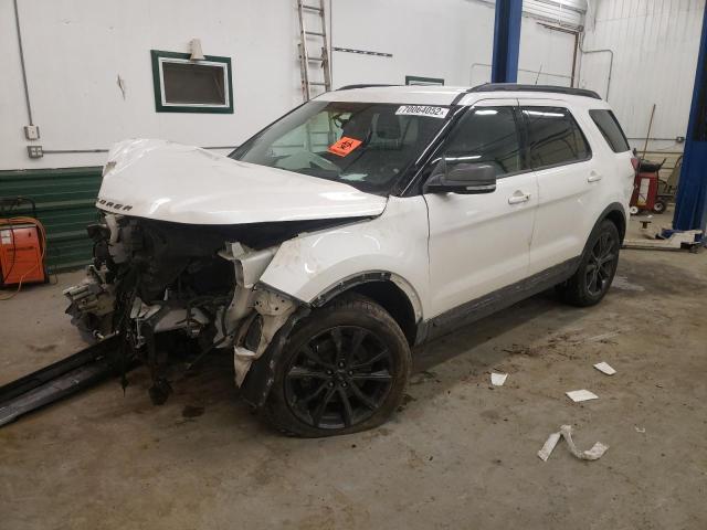 FORD EXPLORER X 2018 with VIN 1FM5K8D83JGA98055 - Photo from auction