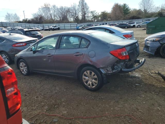 Photo 2 from auction – 2012 HONDA CIVIC LX with VIN 19XFB2F54CE014336