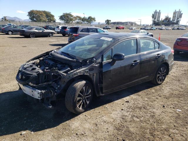 HONDA CIVIC EX 2013 with VIN 19XFB2F85DE008685 - Photo from auction