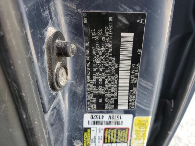 Photo 14 from auction – 2014 TOYOTA SIENNA LE with VIN 5TDKK3DC9ES405996