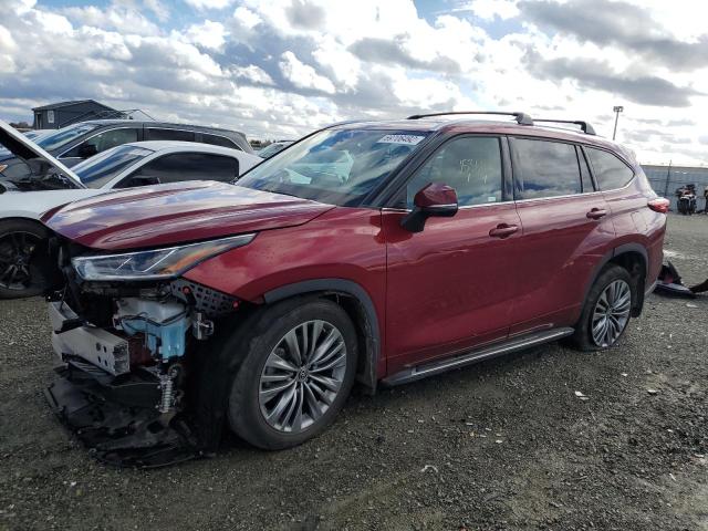 Zdjęcie 1 z aukcji – 2021 TOYOTA HIGHLANDER z VIN 5TDFZRBH9MS068002