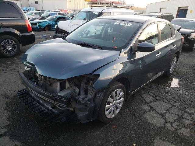 NISSAN SENTRA S 2014 with VIN 3N1AB7AP1EY213168 - Photo from auction