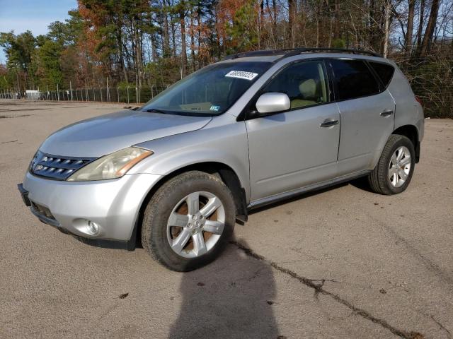 NISSAN MURANO SL 2007 with VIN JN8AZ08W17W620774 - Photo from auction