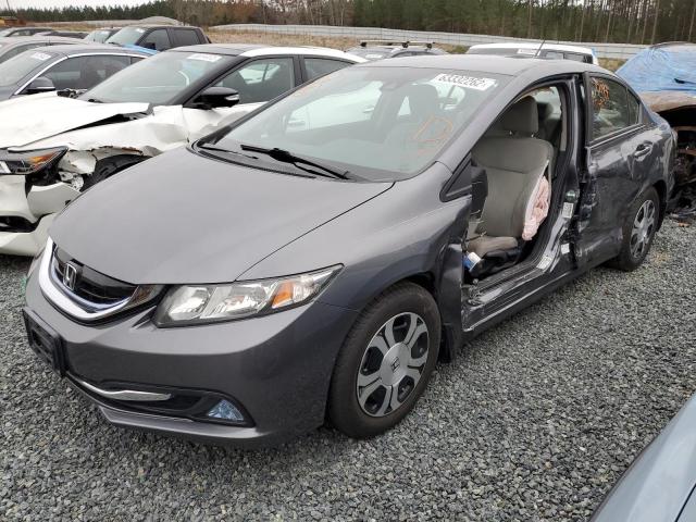 Photo 2 from auction – 2013 HONDA CIVIC HYBR with VIN 19XFB4F23DE000382