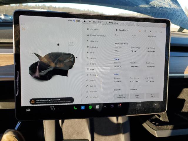 Photo 9 from auction – 2021 TESLA MODEL Y with VIN 5YJYGDEE6MF185365