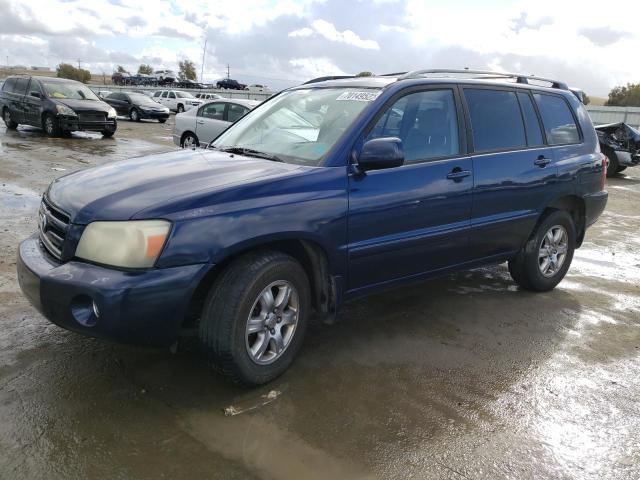 TOYOTA HIGHLANDER 2007 with VIN JTEDP21A370129467 - Photo from auction