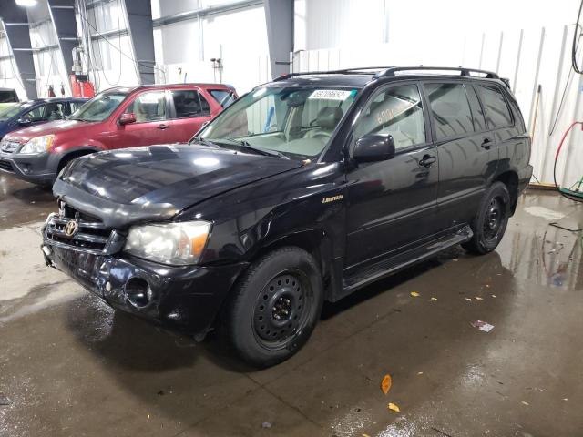 TOYOTA HIGHLANDER 2005 with VIN JTEEP21A550132632 - Photo from auction