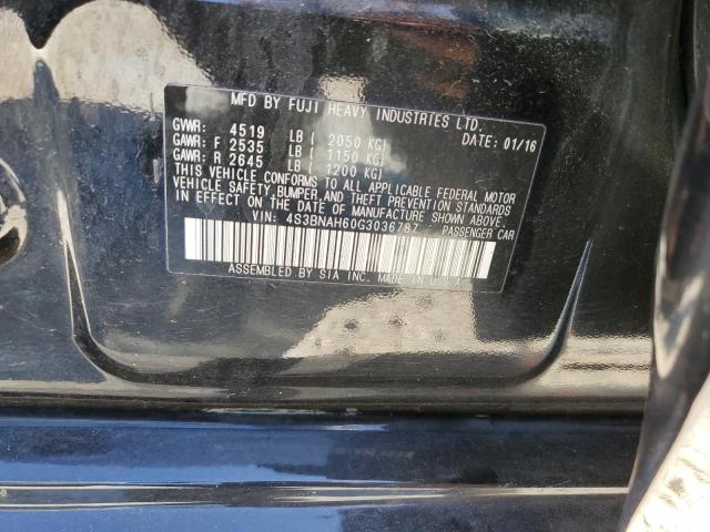 Photo 14 from auction – 2016 SUBARU LEGACY 2.5 with VIN 4S3BNAH60G3036787