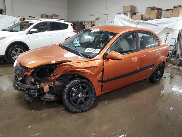 KIA RIO BASE 2008 with VIN KNADE123086377529 - Photo from auction