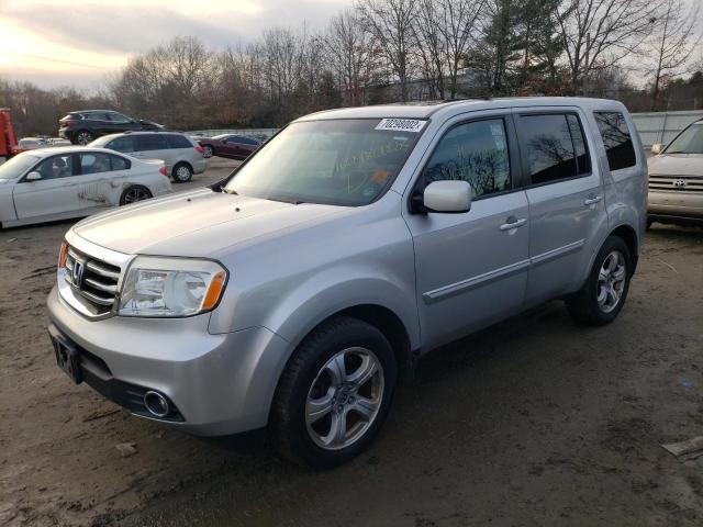 HONDA PILOT EXL 2012 with VIN 5FNYF4H50CB033756 - Photo from auction
