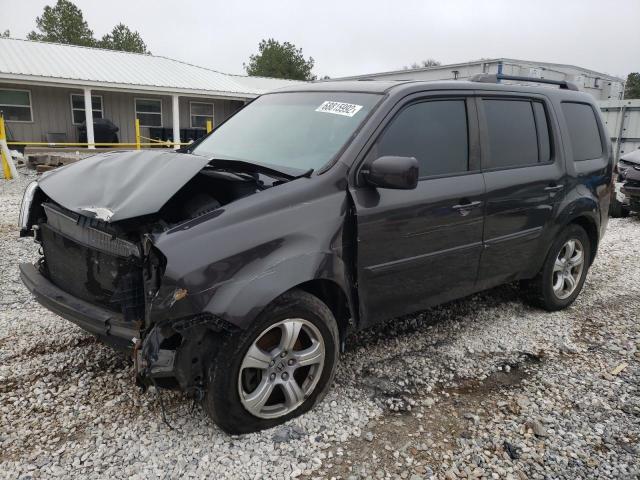 HONDA PILOT EXL 2012 with VIN 5FNYF3H58CB007304 - Photo from auction
